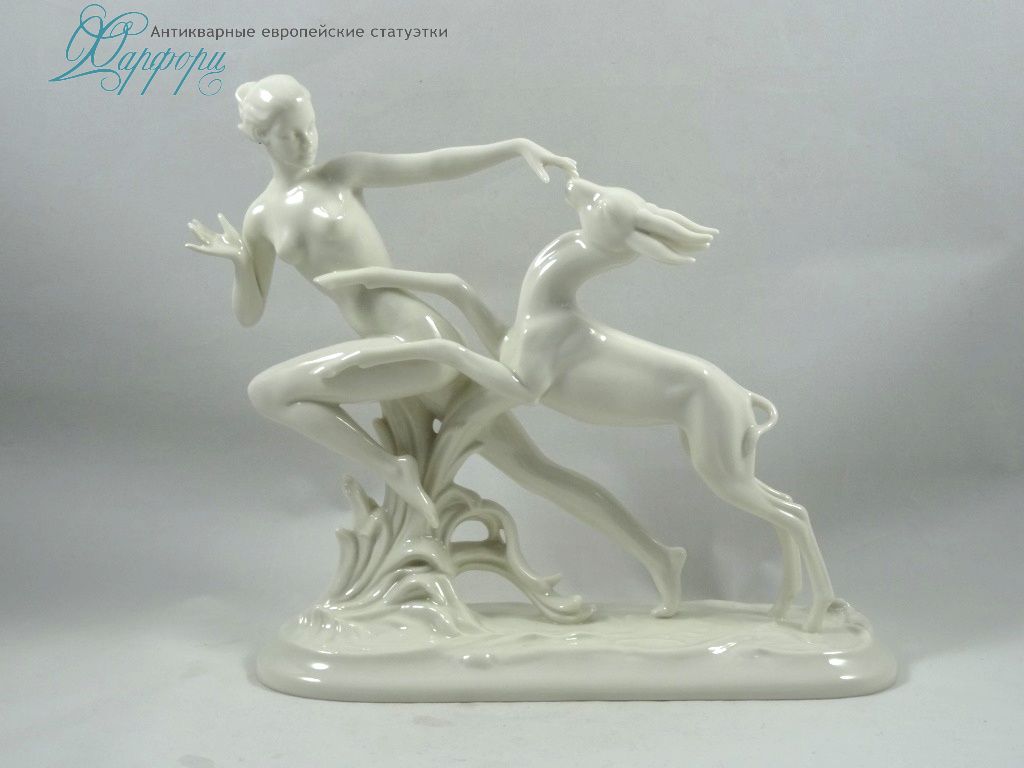 Фарфоровая статуэтка Германия Schaubach Kunst
